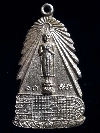 095  เหรียญพระพุทธรอยพระพุทธบาทพลวง เขาคิชฌกูฏ จ.จันทบุรี